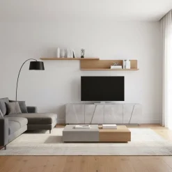 Mobile porta TV Taylor 4A Cement