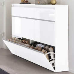 Mobile scarpiera ingresso Neville 2 White