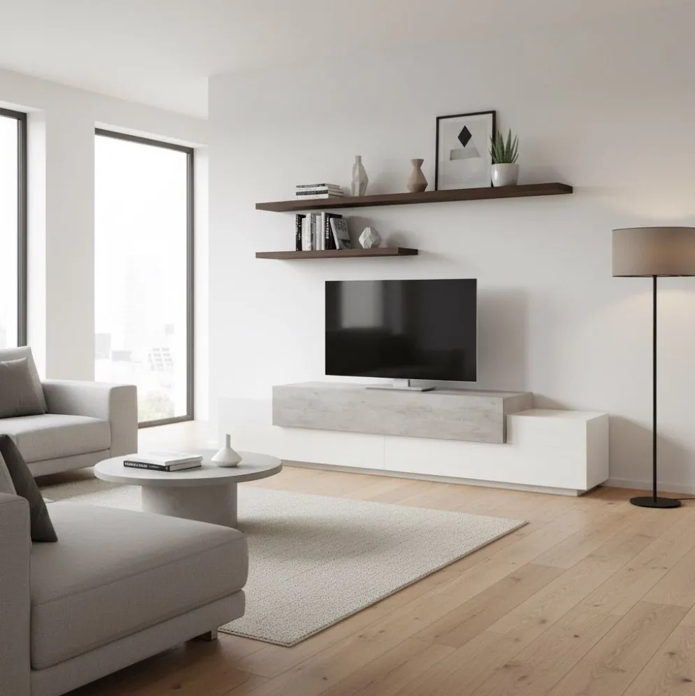 Mobile TV 240 cm Krisen Cement