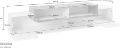Mobile TV 240 cm Krisen Report