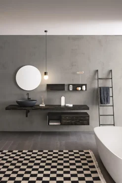Mobili bagno in abete Old Wood 4 di Loetrà