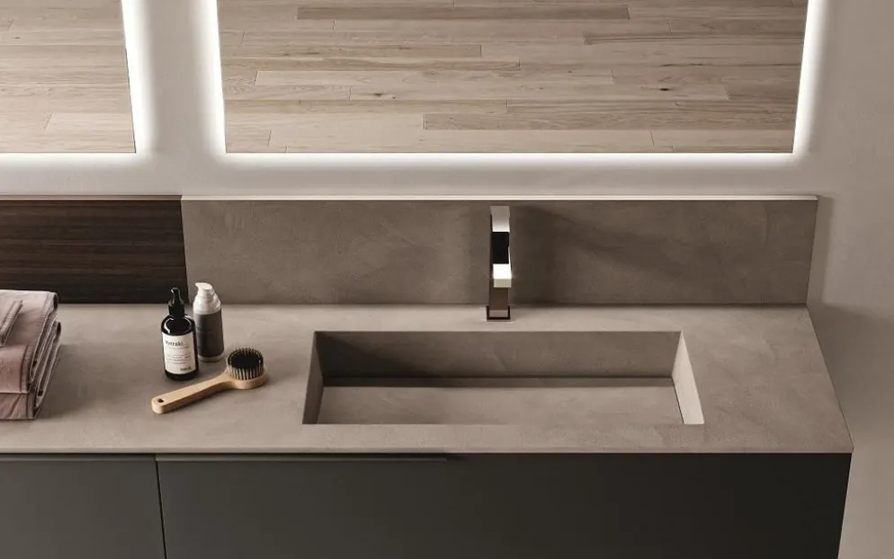 Mobili bagno in legno Style 4 di Loetrà