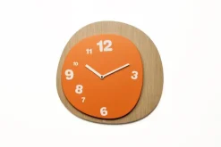 Orologio da muro Woodie in legno naturale 38 x 38 cm