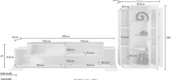 Parete attrezzata Krisen Living WC