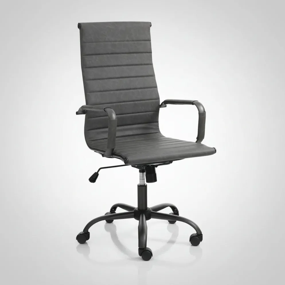 Poltrona direzionale regolabile Mastery Grey