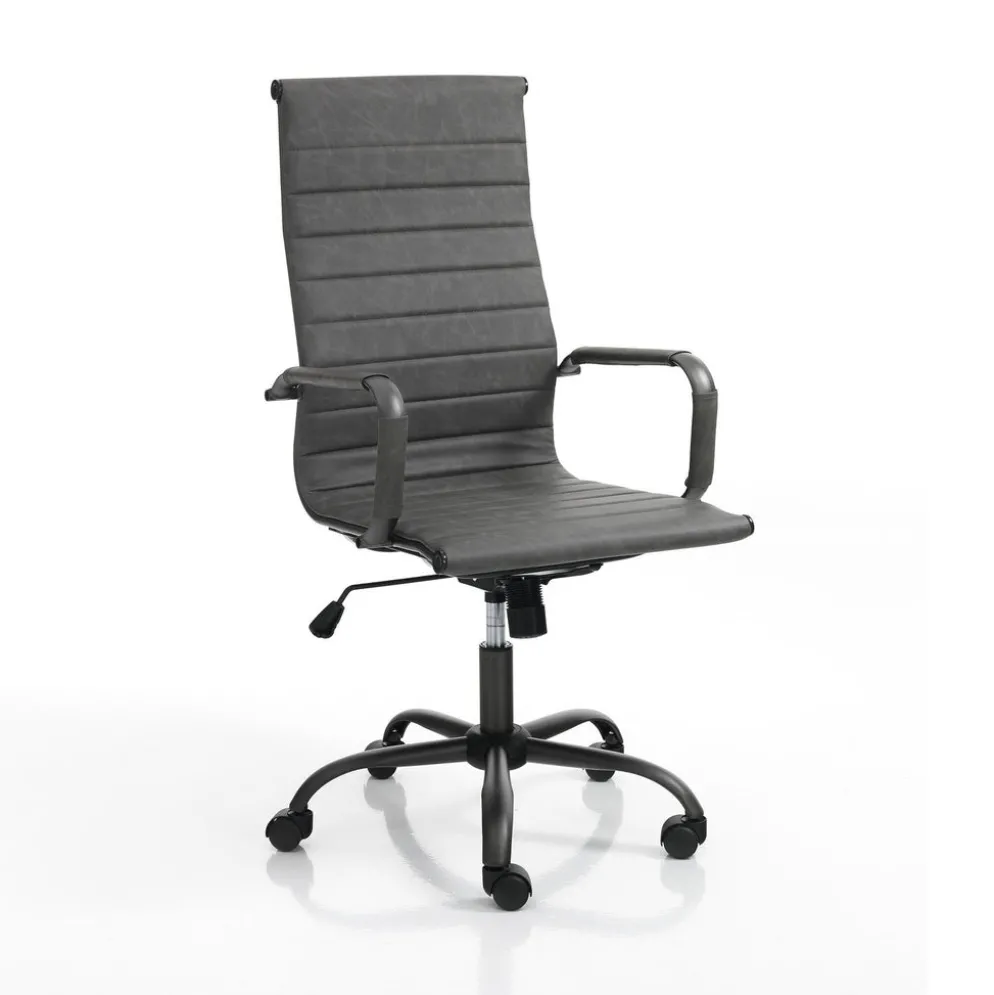 Poltrona direzionale regolabile Mastery Grey