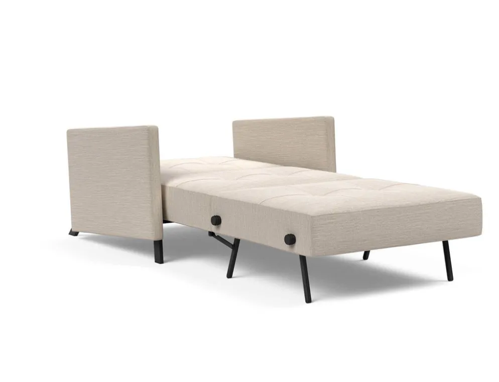 Poltrona letto con braccioli Cubed Arm 90