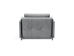 Poltrona letto con braccioli Cubed Arm 90
