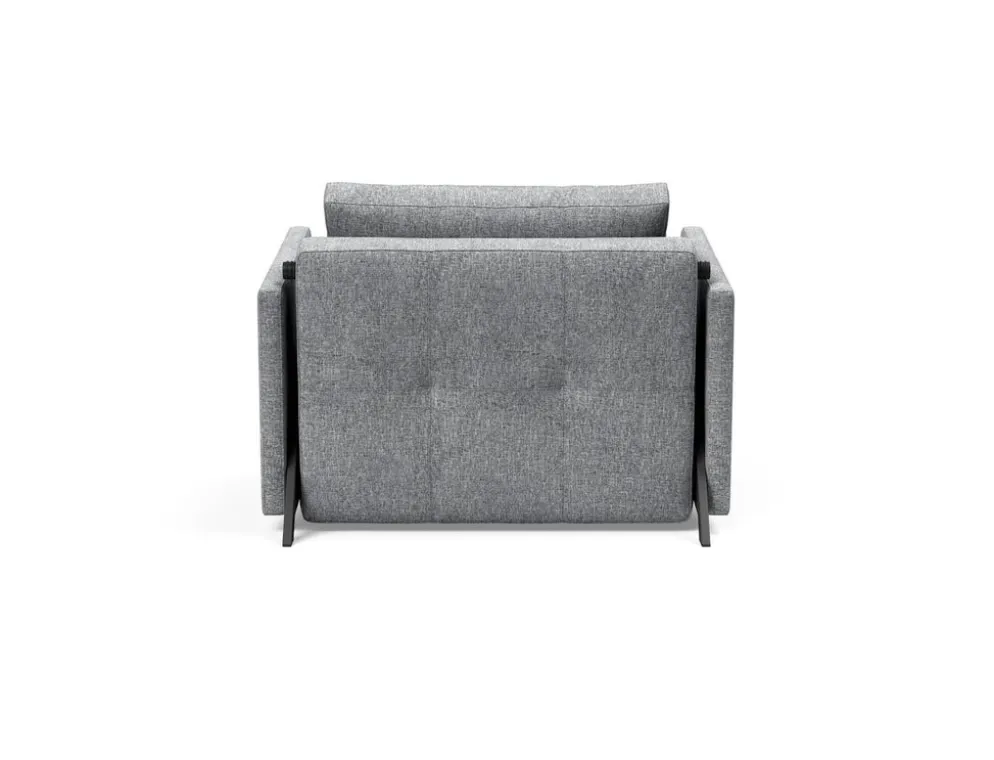 Poltrona letto con braccioli Cubed Arm 90