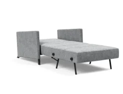 Poltrona letto con braccioli Cubed Arm 90