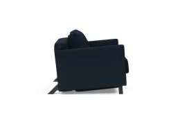 Poltrona letto con braccioli Cubed Arm 90