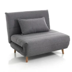 Poltrona letto singolo in tessuto Garner Lines