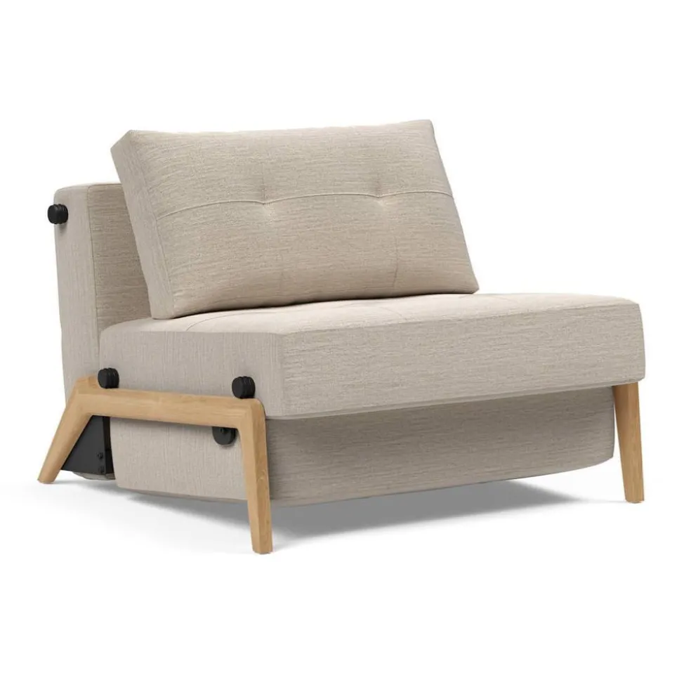 Poltrona letto trasformabile letto singolo Cubed