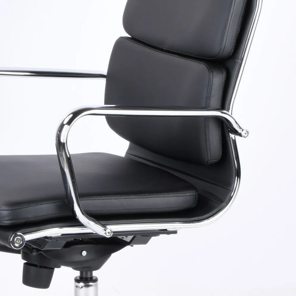 Poltrona ufficio in pelle sintetica WH3C