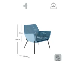 Poltroncina da camera Mira