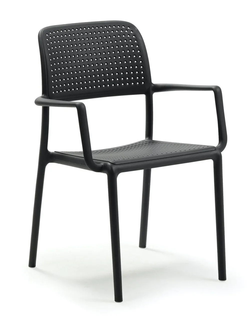 4 poltroncine da giardino impilabili Kendal