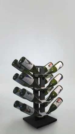 Portabottiglie vino in legno Zia Gaia Bifacciale