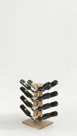 Portabottiglie vino in legno Zia Gaia Bifacciale