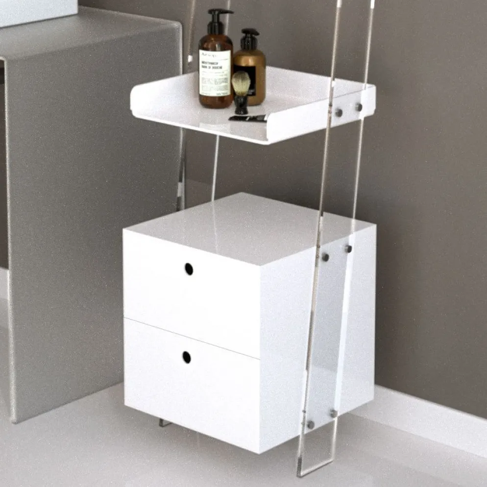 Scaffale bagno salvaspazio Modan