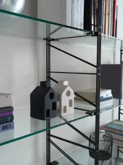 Scaffale libreria a parete Melker 249