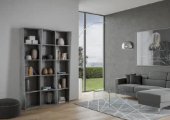 Scaffale libreria per casa ufficio Deducha 3