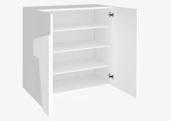 Scarpiera design a due ante Taylor White