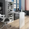 Scrivania angolare con libreria Flix