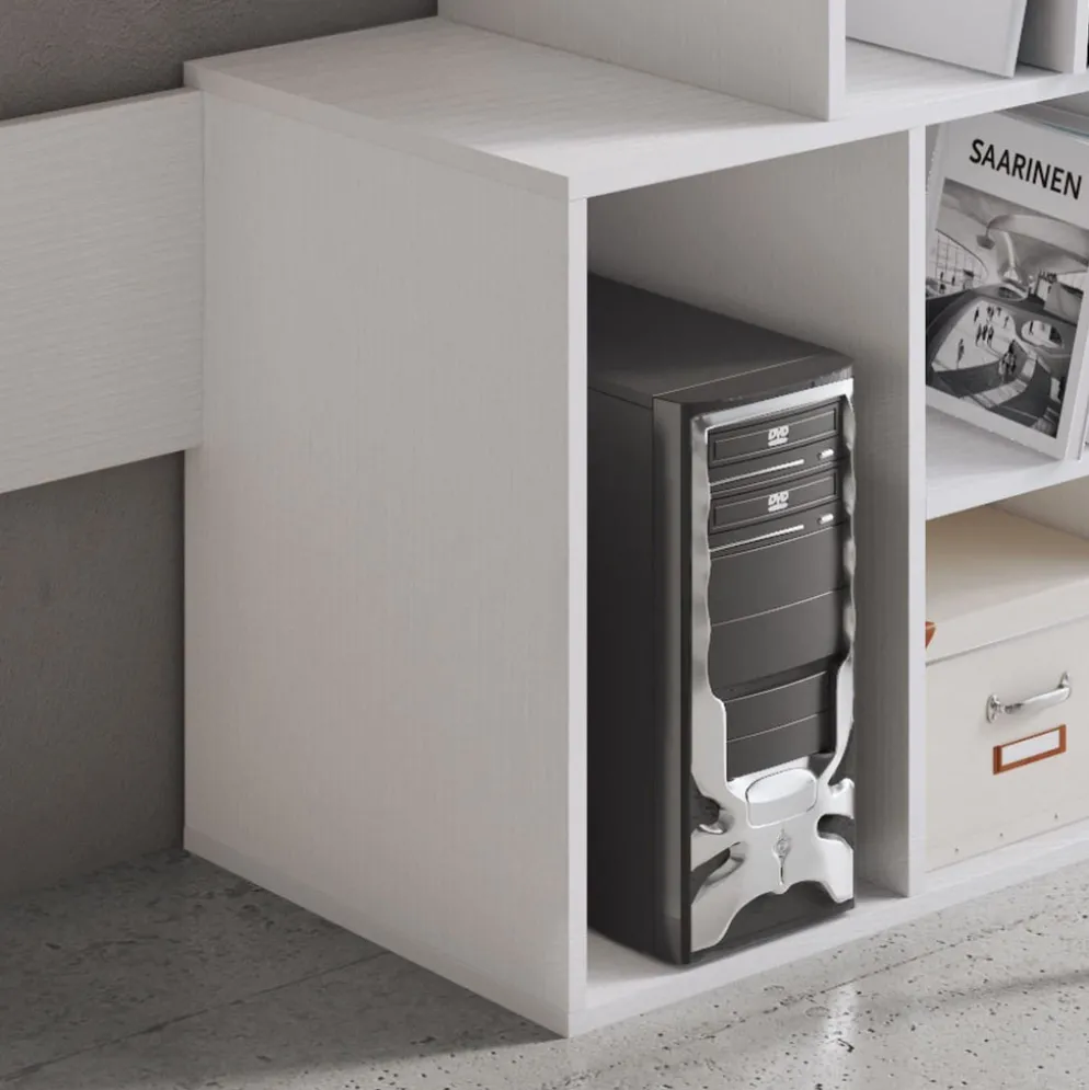 Scrivania con libreria Winter
