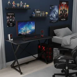 Scrivania da gaming porta PC Haller