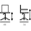 Sedia da ufficio design moderno Sinergina