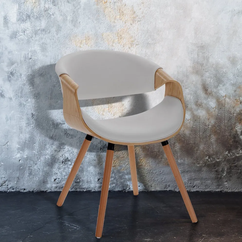 Sedia moderna Once 2 Wood