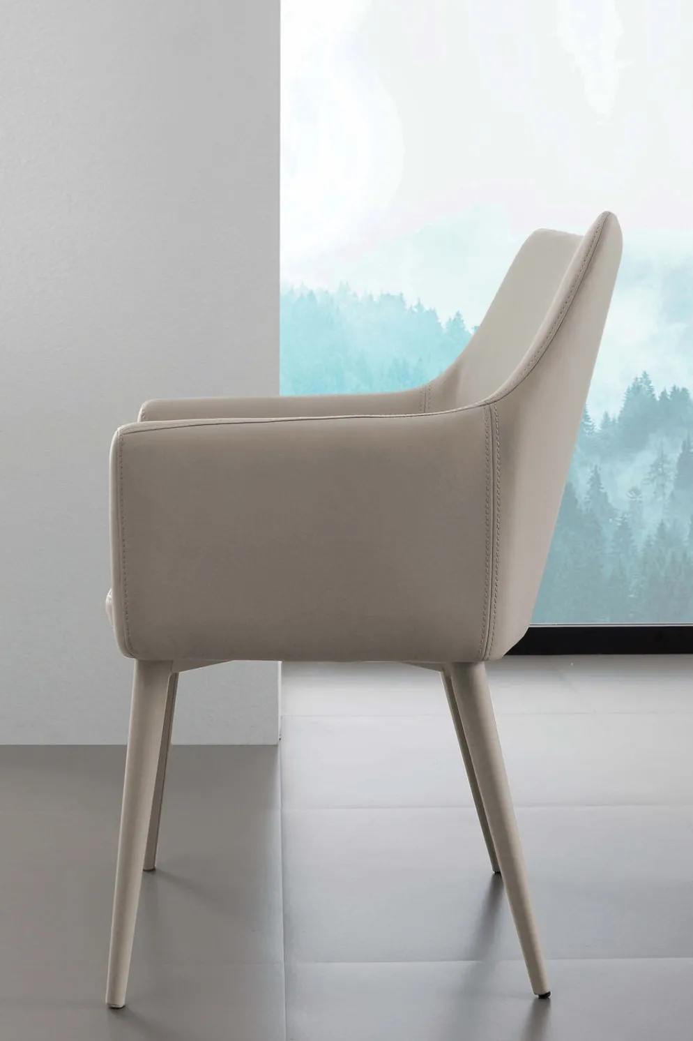 Sedia poltroncina Lenita per soggiorno camera