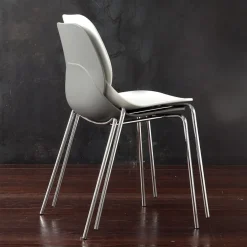 Sedie impilabili Kiki Metal per sala pranzo