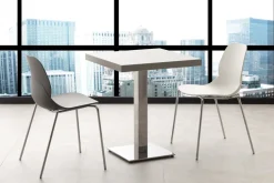 Sedie impilabili Kiki Metal per sala pranzo