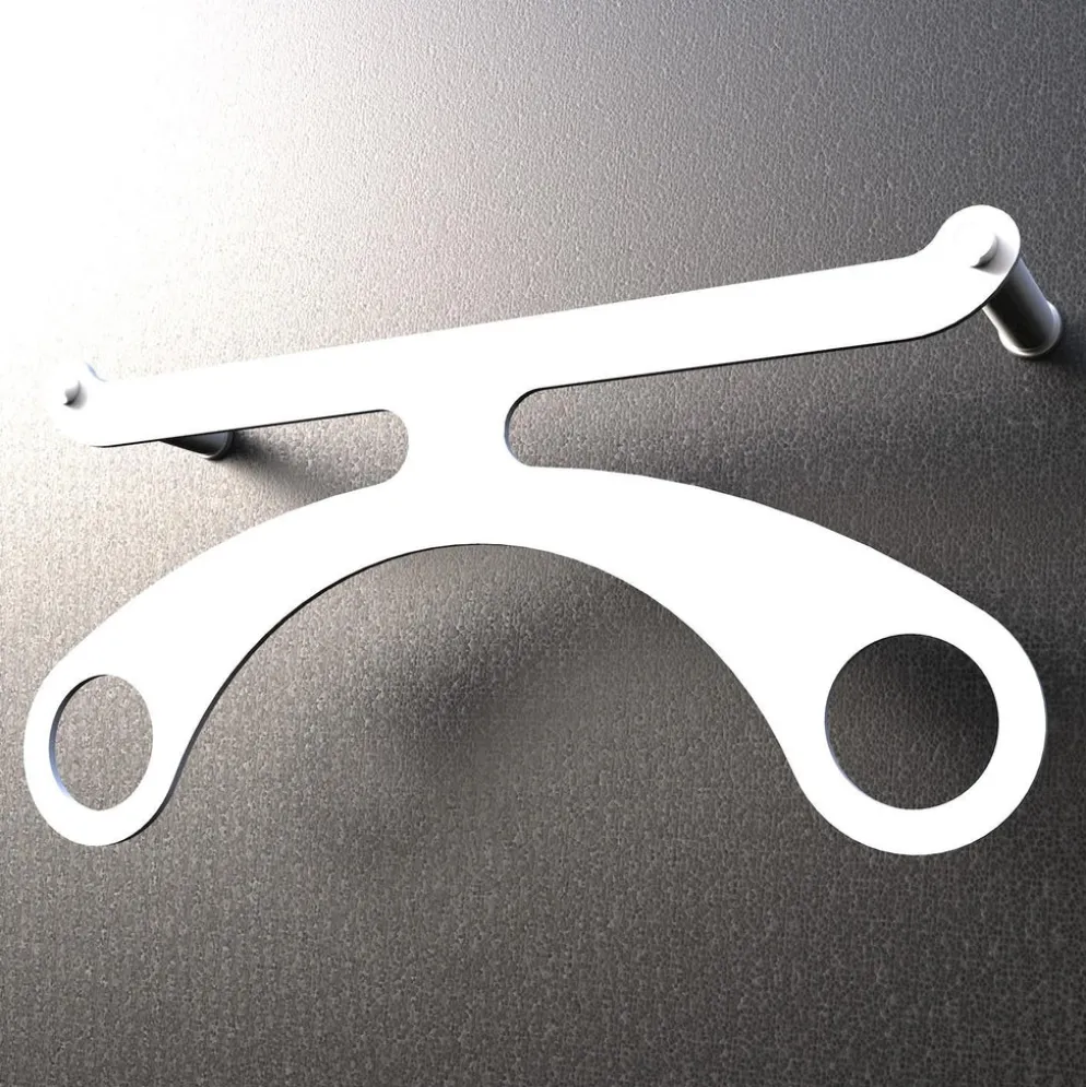 Servomuto design in acciaio Samson 1