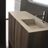 Set mobili bagno in rovere Crono 1 di Loetrà