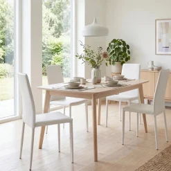 Set 4 sedie impilabili Levina