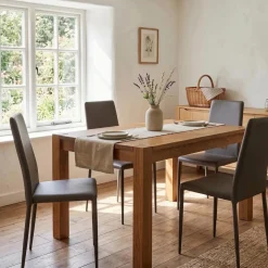 Set 4 sedie per sala da pranzo Eloria