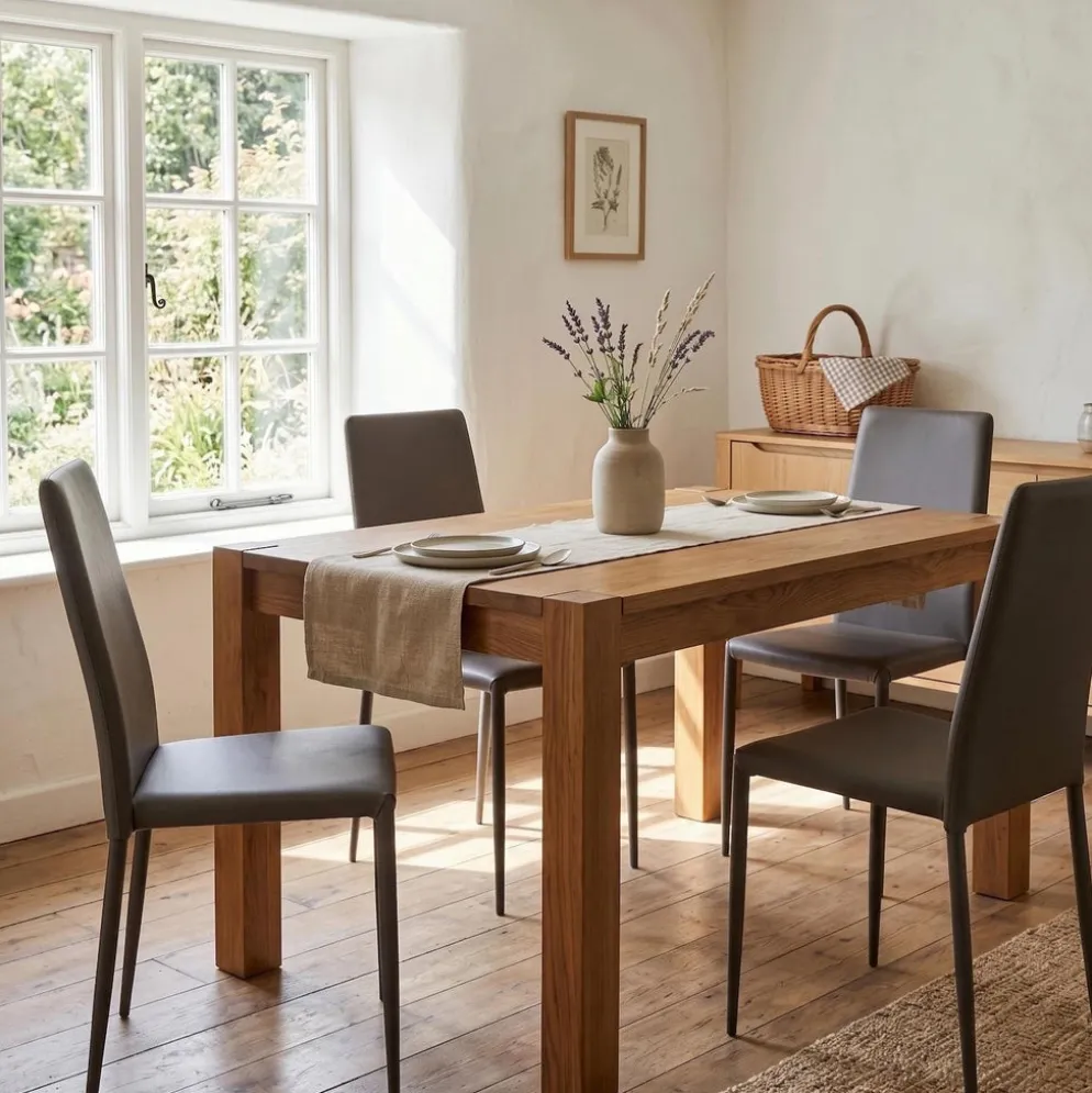 Set 4 sedie per sala da pranzo Eloria