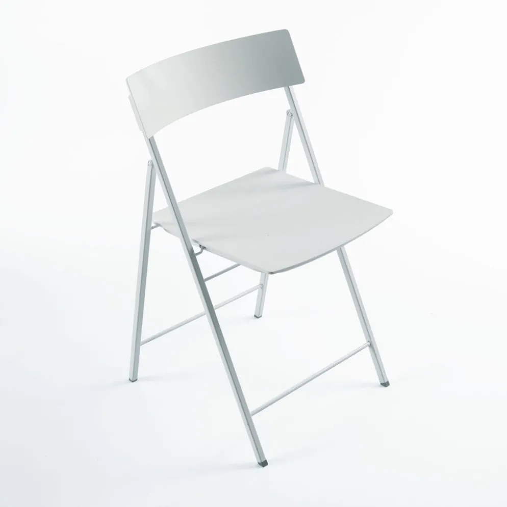 Set 6 sedie pieghevoli design moderno Kurt