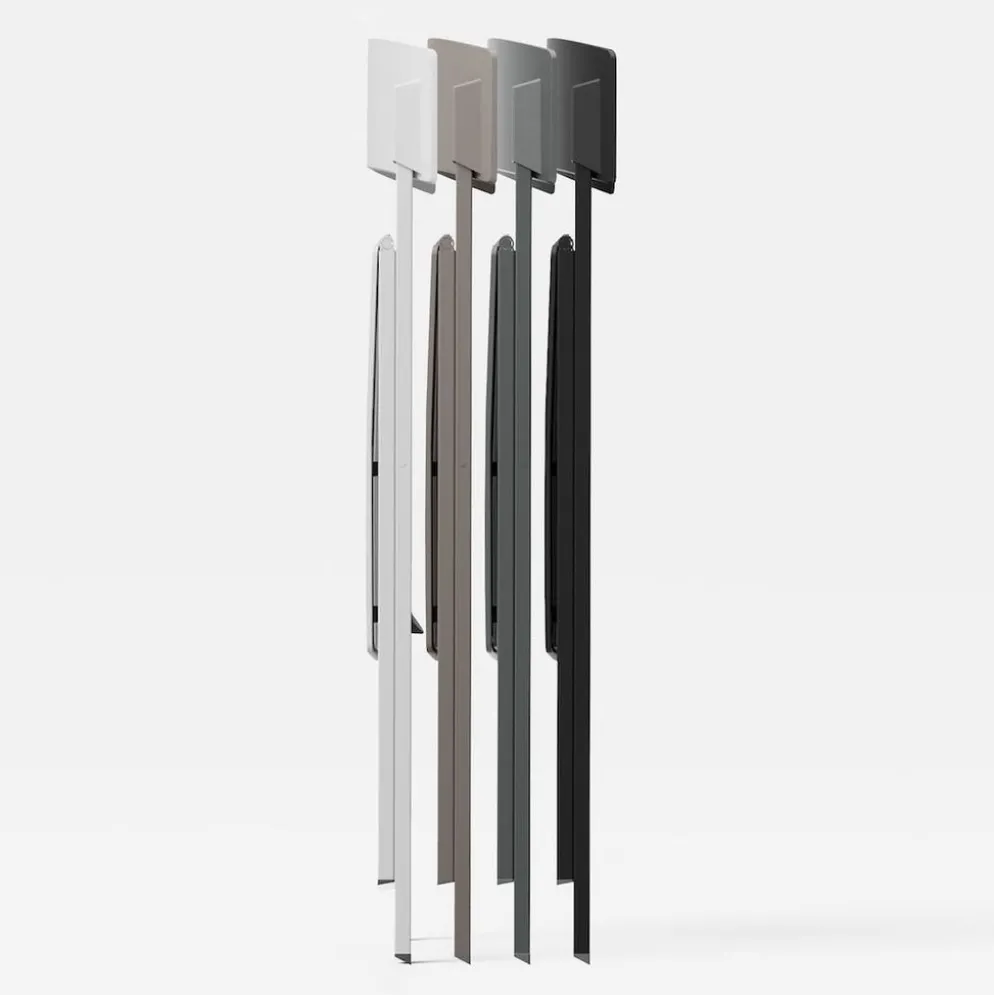 Set 6 sedie pieghevoli design moderno Kurt