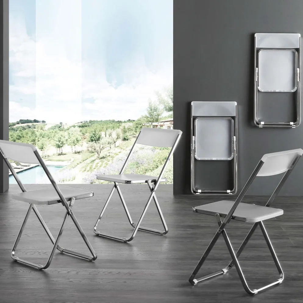 Set 4 sedie pieghevoli Trixy Lux