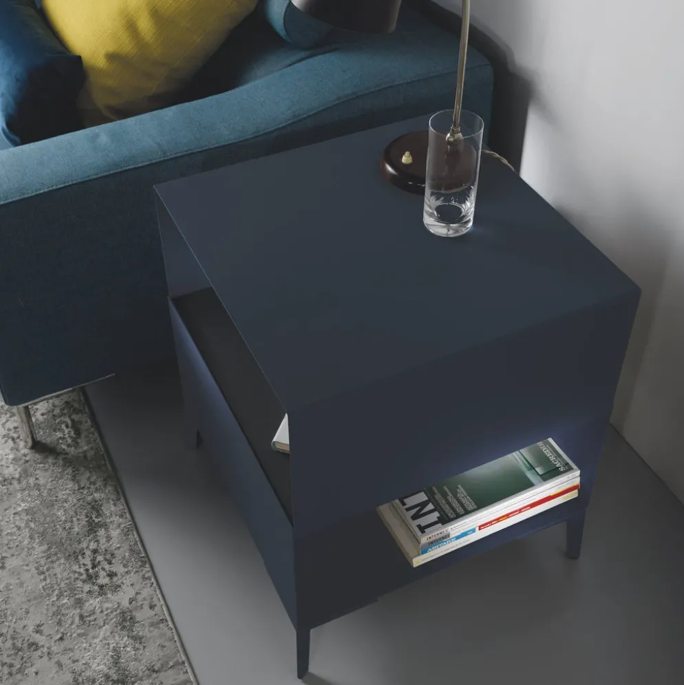 Tavolino comodino design moderno Larry