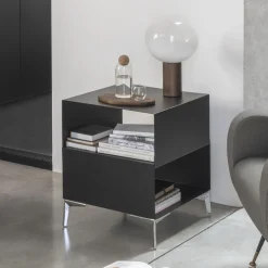 Tavolino comodino design moderno Larry