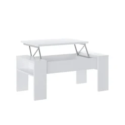 Tavolino da salotto con contenitore Garliz White