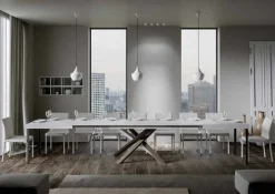 Tavolo allungabile Aberdeen 4C 90x160/420 cm