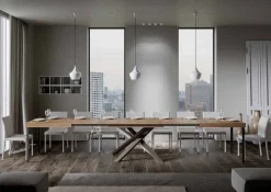 Tavolo allungabile Aberdeen 4C 90x160/420 cm