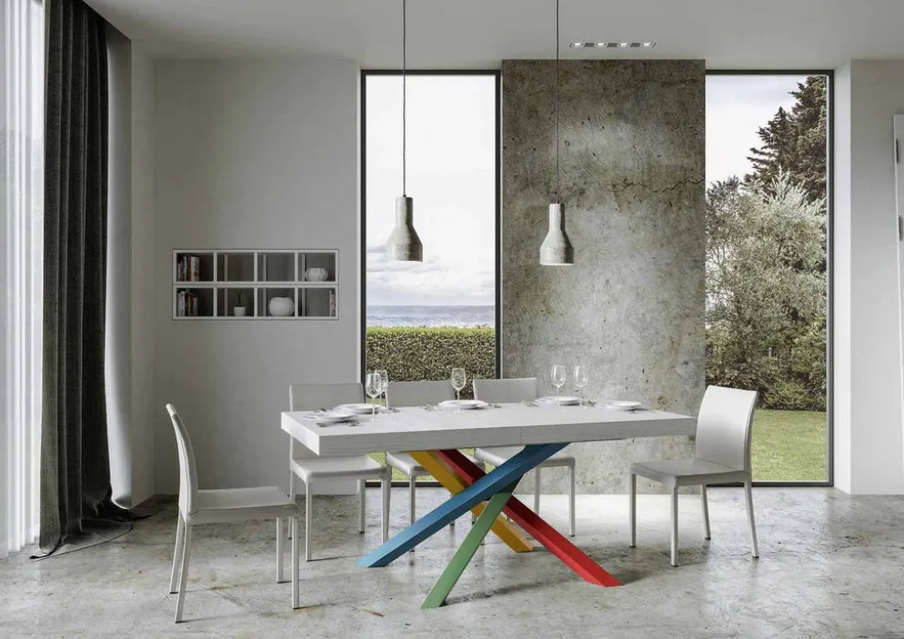 Tavolo allungabile Aberdeen 4B 90x160/420 cm