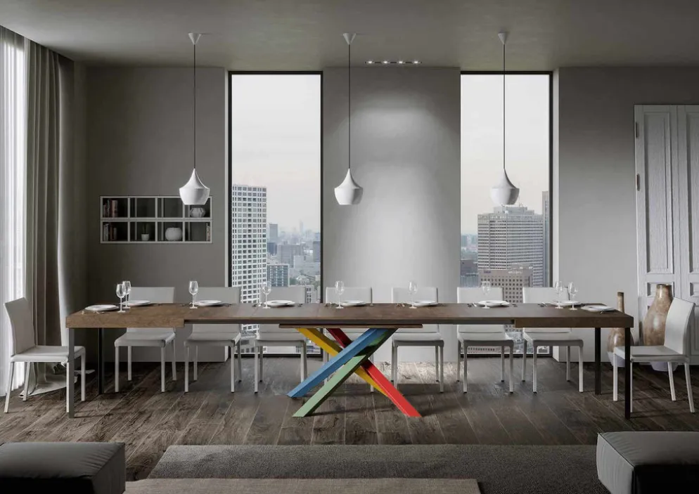 Tavolo allungabile Aberdeen 4B 90x160/420 cm