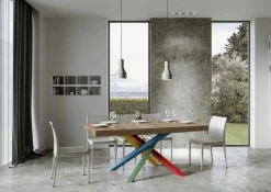 Tavolo allungabile Aberdeen 4B 90x160/420 cm